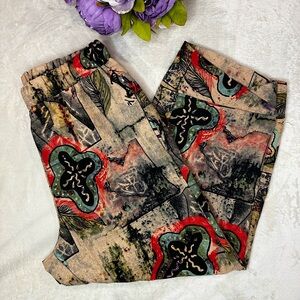 Boutique Abstract Patterned Pants